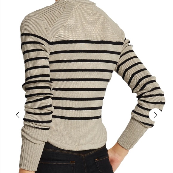Isabel Marant Hatfield Merino Wool Sweater Tan 44 - Picture 11 of 16